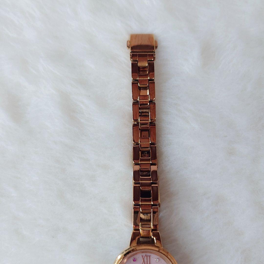 稼働品】SEIKO WIRED V117-0EA0 石付 ピンク ソーラー - メルカリ