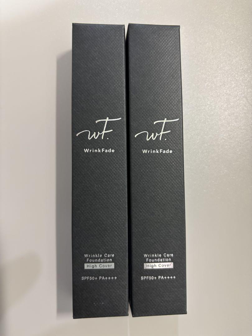 WrinkFade 薬用リンクルケアファンデーション（ハイカバー）２本セット商品