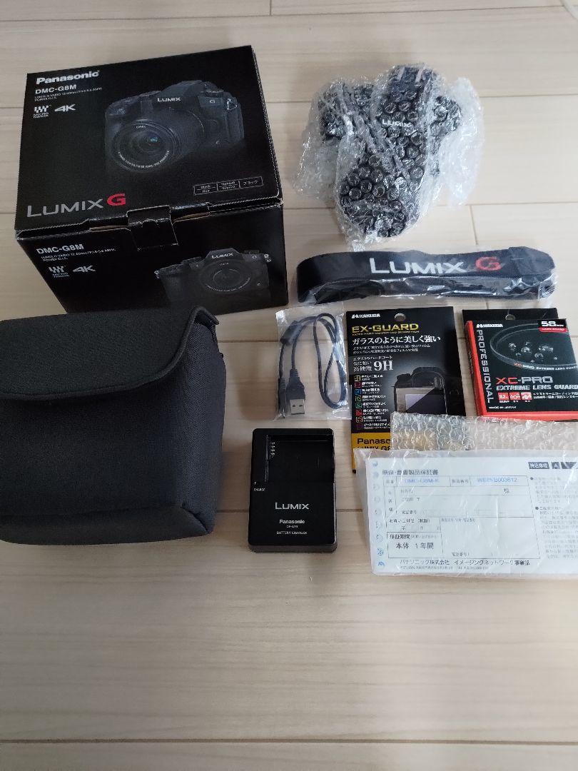 美品 Panasonic DMC-G8M LUMIXG 4k 一眼レフカメラ