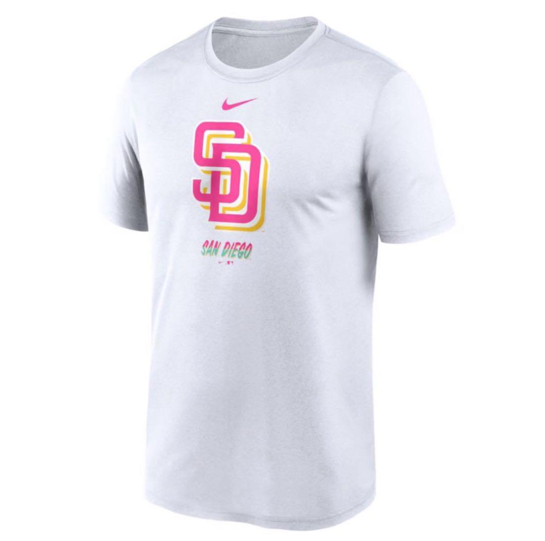 明示的な サンディエゴ パドレス シティコネクトTシャツ サイズL 正規品NIKE 鮮明さのある