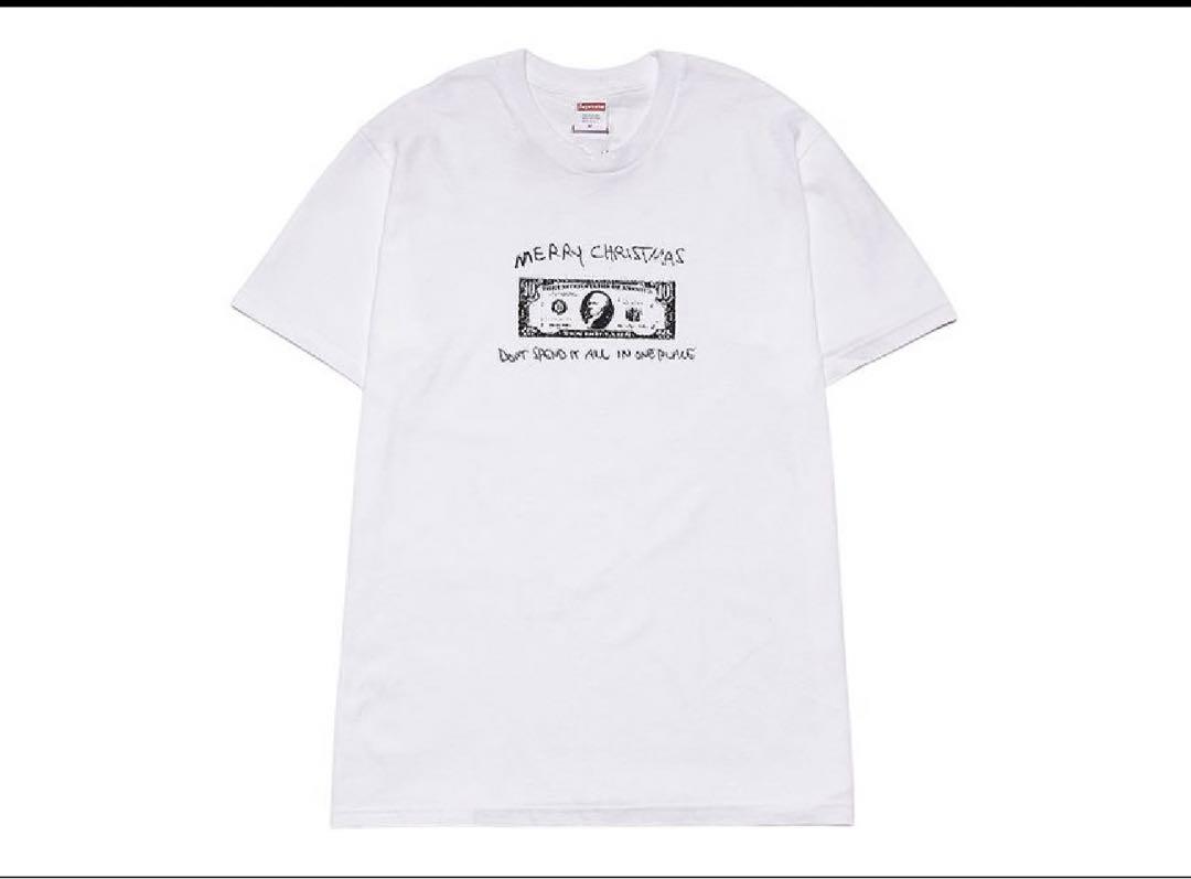 【本物保証 /関税・送料無料】Supreme Spend It Tee Supreme Spend It Tee White