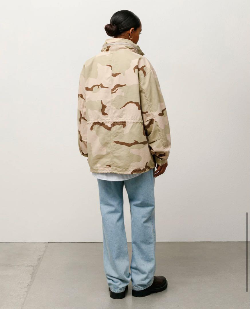 stussy M65 JACKET SAND CAMO 新品　S