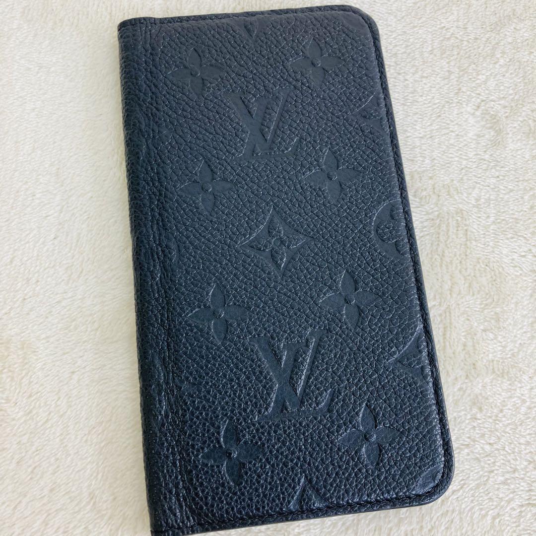 LOUIS VUITTON ルイヴィトン　フォリオ　スマホケース　モノグラム