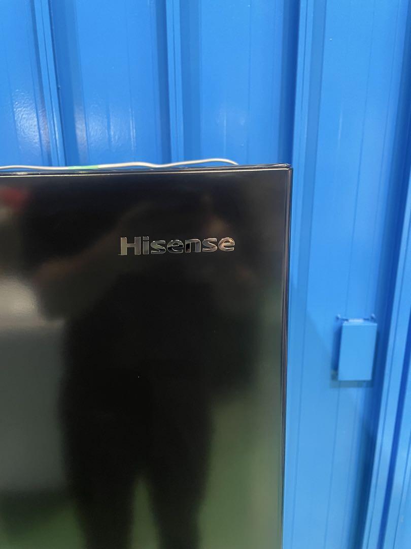 2024年製Hisense ブラック冷蔵庫 HR-D1701B K2