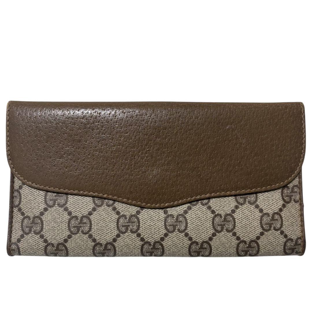 GUCCI グッチ アクセサリーコレクション 長財布 GGスプリーム シェリー