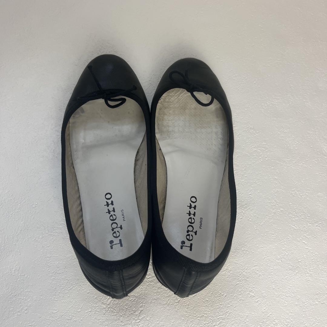 ●repetto レペット　パンプス　ブラック　バレエ　シューズ　靴