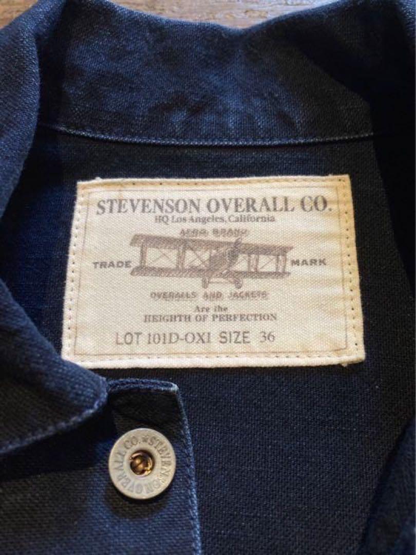 STEVENSON OVERALL スティーブンソン デニムジャケット 美品