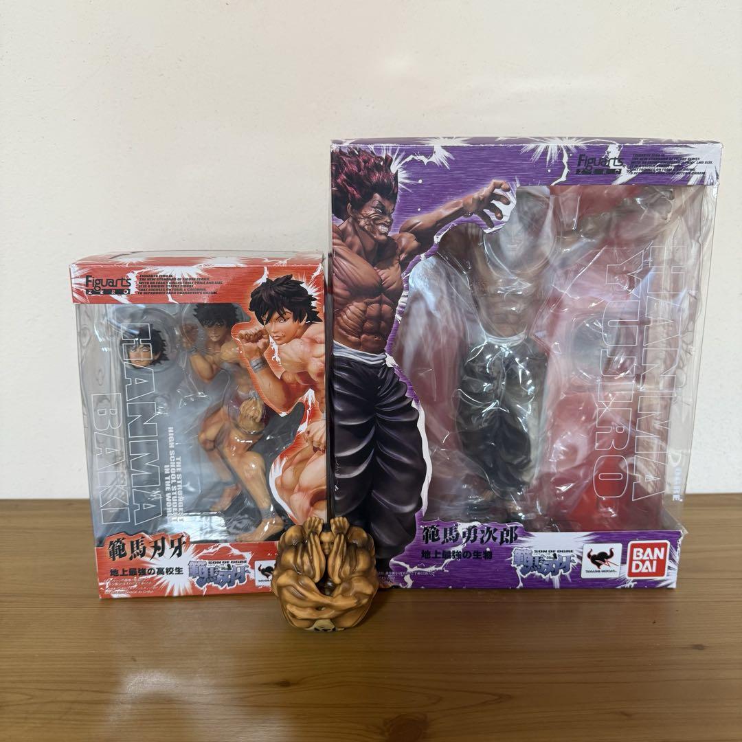 フィギュアーツZERO 範馬刃牙 範馬勇次郎 オリバボール フィギュア セット