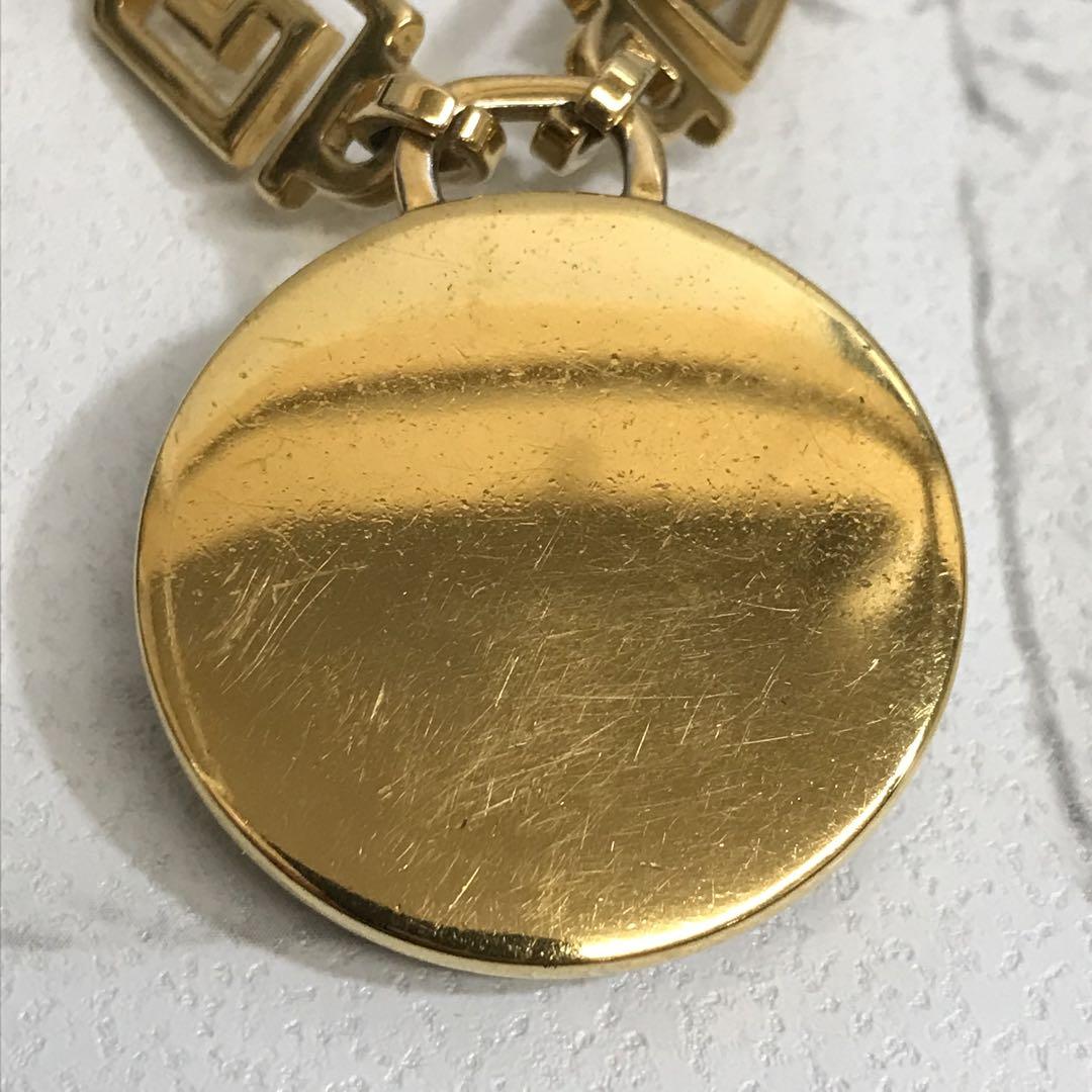 3109.VERSACE ヴェルサーチ メドゥーサ グレカ ネックレス
