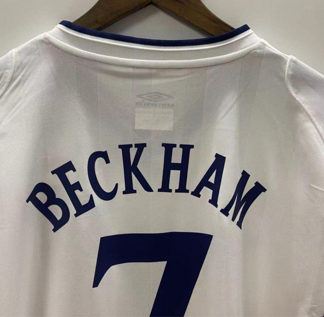 イングランド代表7番BECKHAM 02日韓W杯ユニフォーム - メルカリ