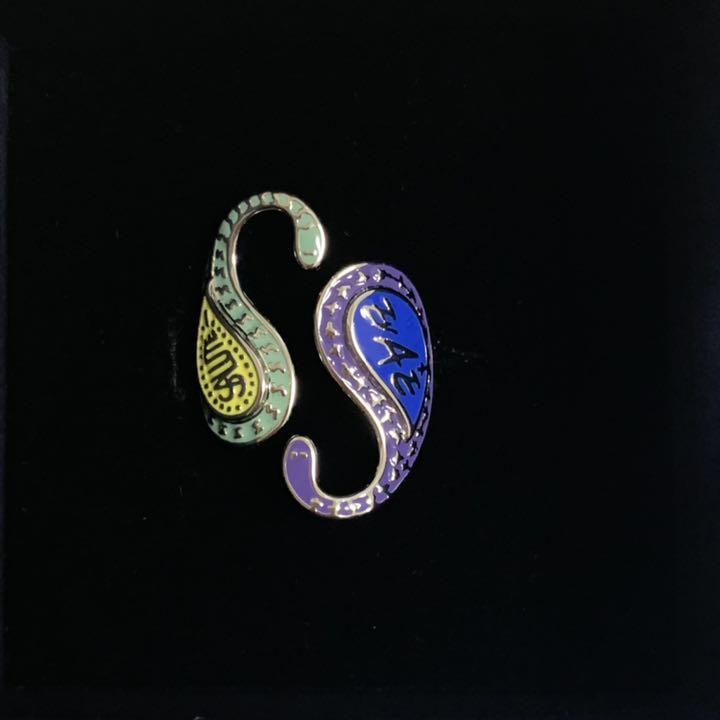 サルーテ SALUTE x EVAE SNAKE PAISELY RING Sn4VR-m65426825673 大人気安い