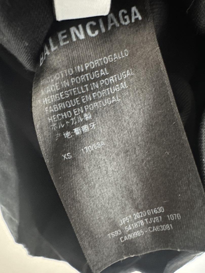 Balenciaga ブラック 長袖カットソー