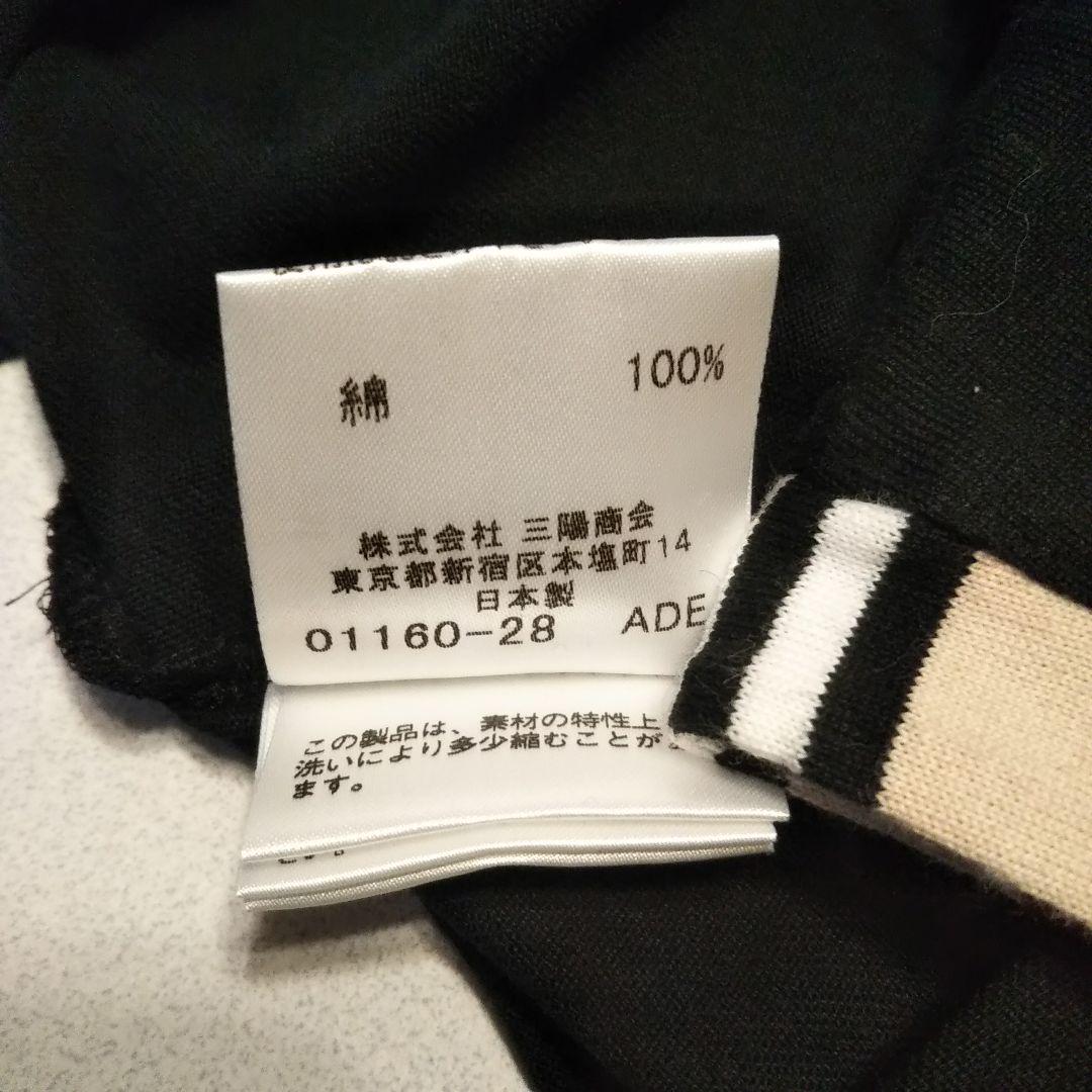 BURBERRY LONDON 綺麗な黒 定番チェック マリンテイスト タグ付き