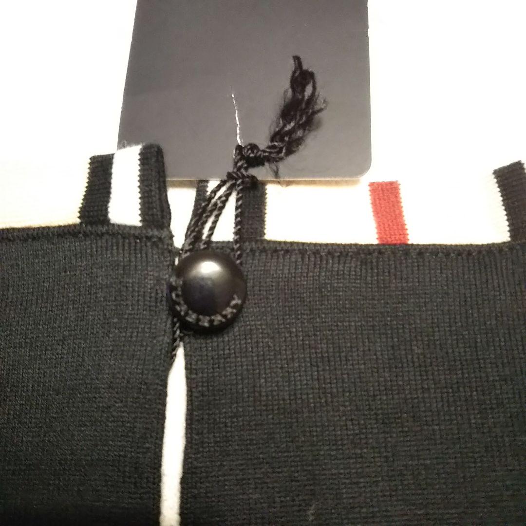 BURBERRY LONDON 綺麗な黒 定番チェック マリンテイスト タグ付き