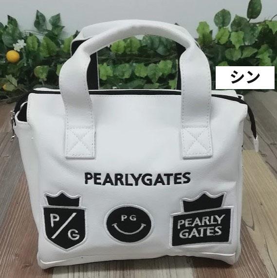 パーリーゲイツ PEARLY GATES カートバッグ ホワイト 白