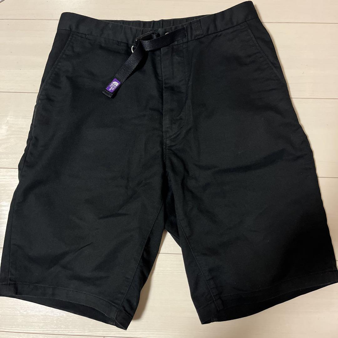 THE NORTH FACE PURPLE label黒 ショートパンツ 30