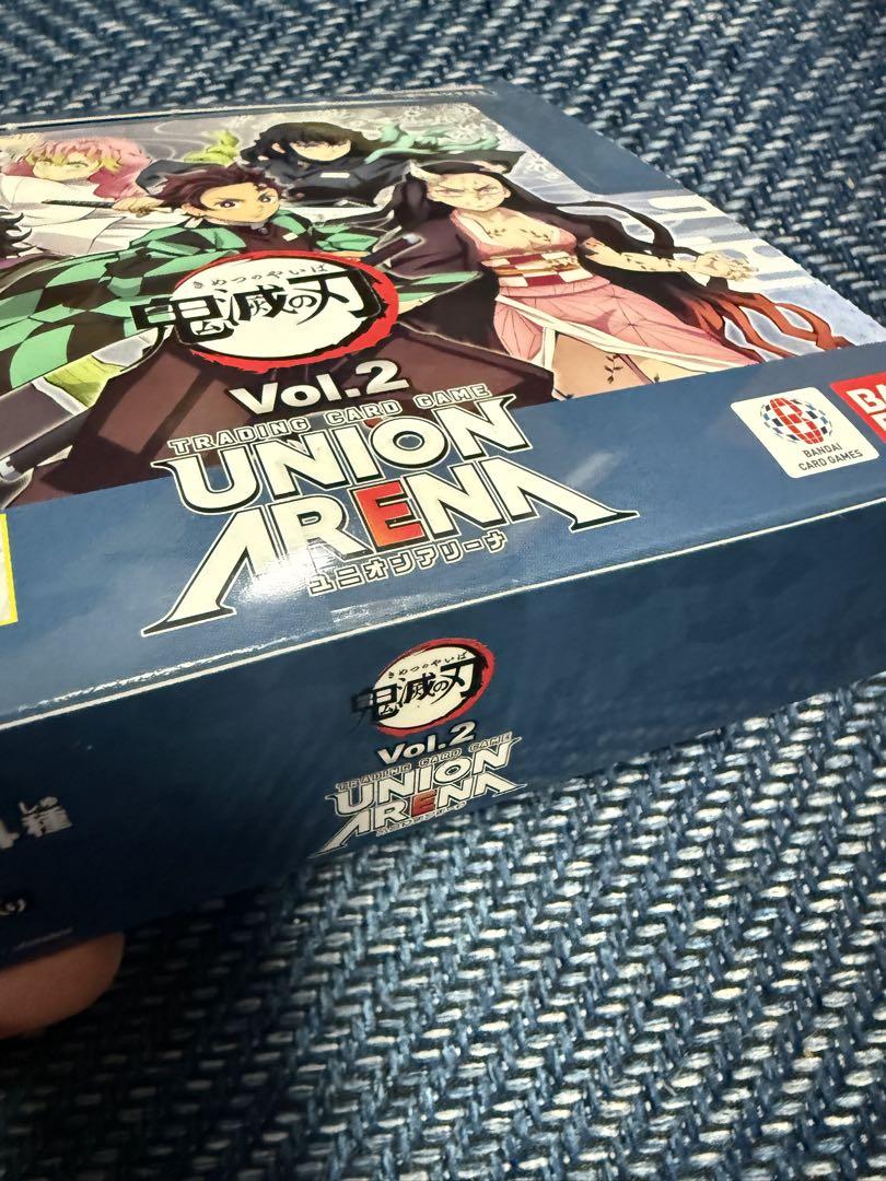 未開封テープ付き】ユニオンアリーナ　ユニアリ　鬼滅の刃　vol.2 box