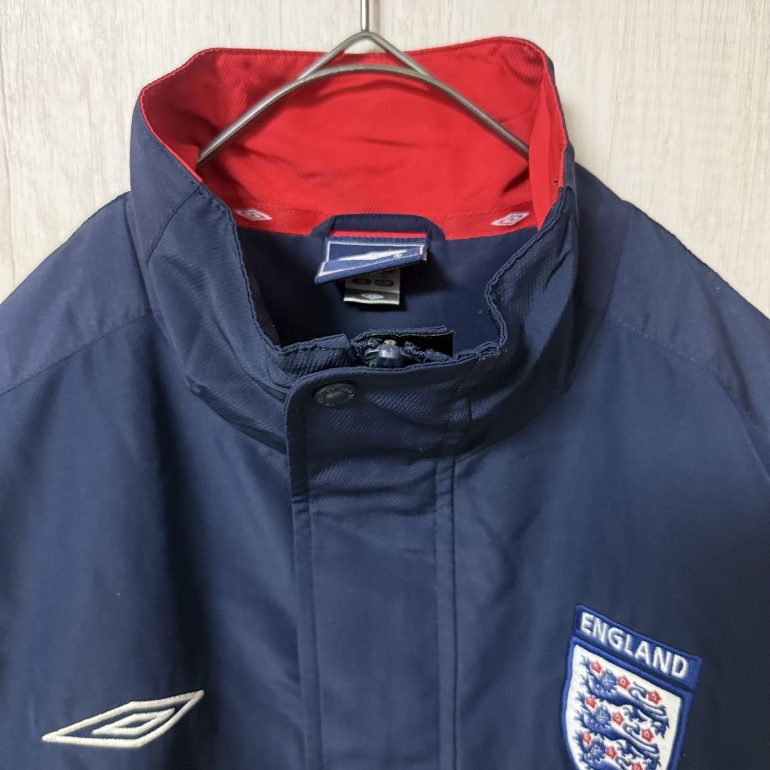UMBRO 古着 ナイロンジャケット ウィンドブレーカー イングランド代表