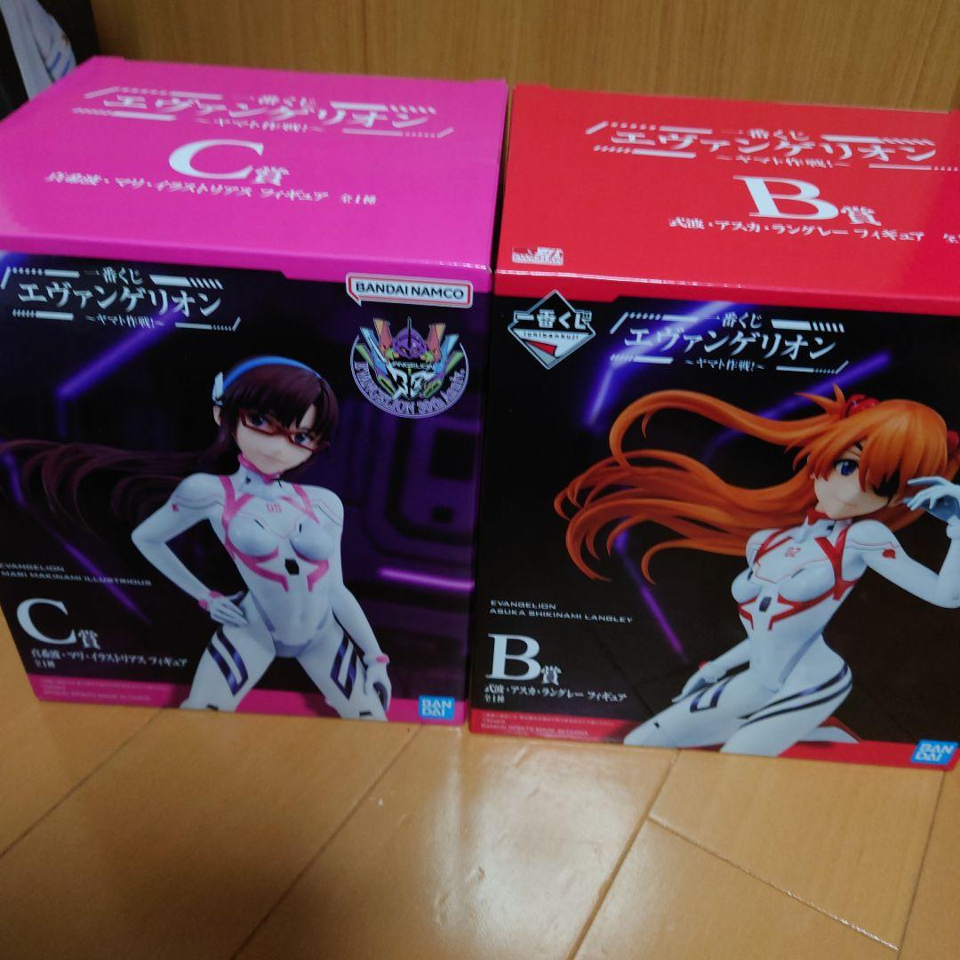 一番くじ　エヴァンゲリオン　ヤマト作戦　B賞　C賞　2点セット 一番くじ エヴァンゲリオン ヤマト作戦! フィギュアセット B賞 C