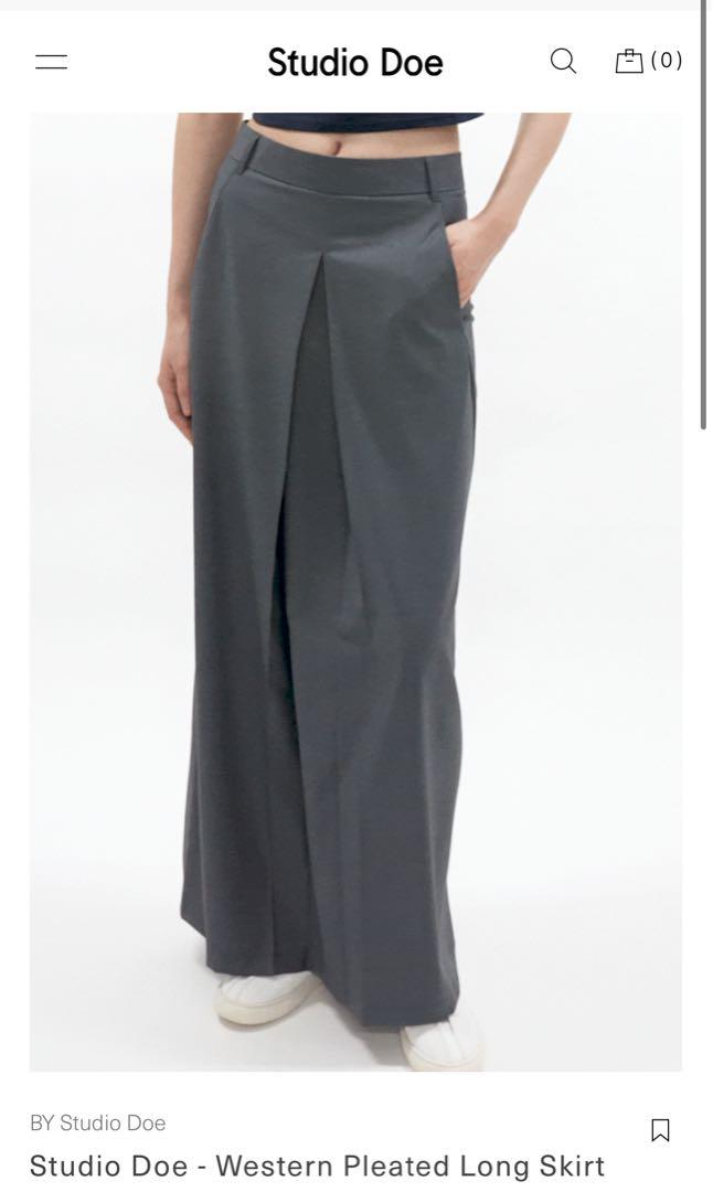Studio Doe - Western Pleated Long Skirt