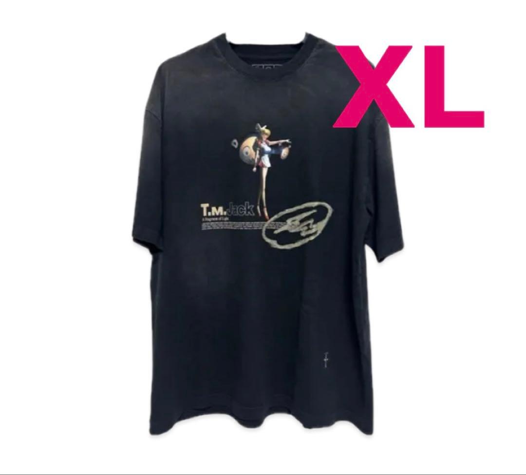 Travis Scott x Fragment x 村上隆 Tシャツ BlackXL LL FRAGMENT