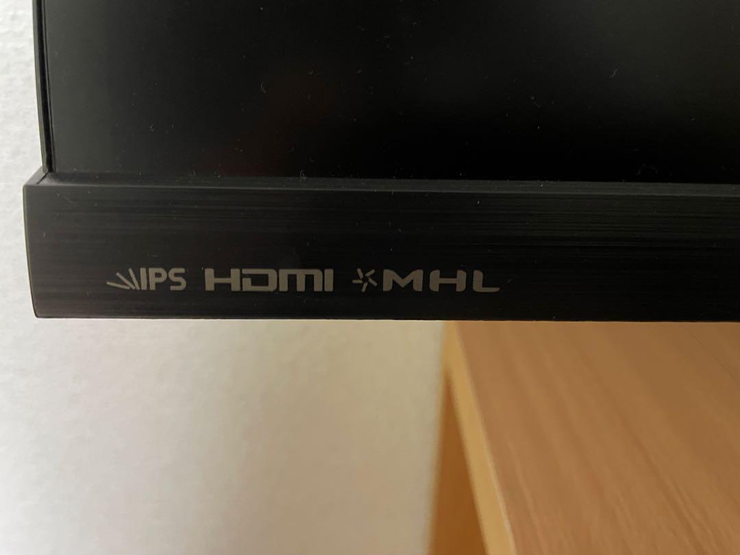 27インチ ASUS AH-IPSモニター HDMI MHL対応
