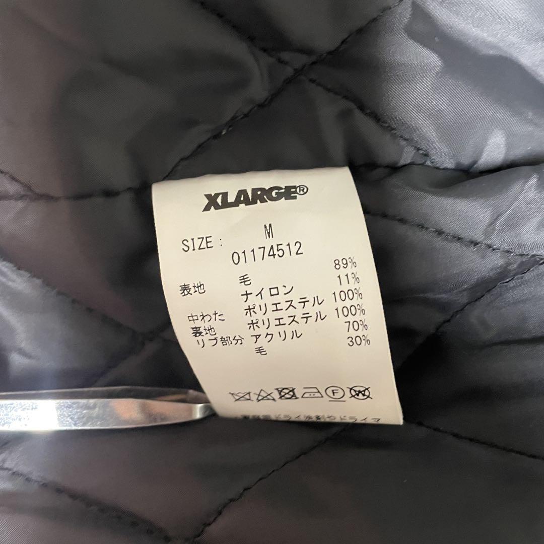✮コート　ウールコート　X-LARGE　ロゴボダン　ロゴタグ　4つポケット　L✮