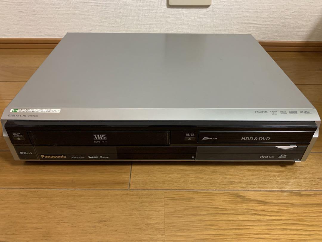 Panasonic DVDレコーダー VHS一体型　DMR-XP21V