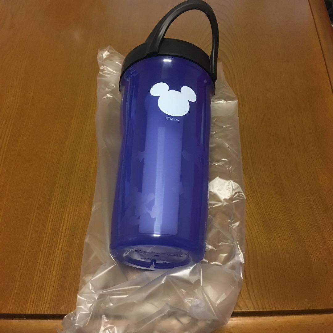 ミッキー柄保冷容器付きタンブラーボトル