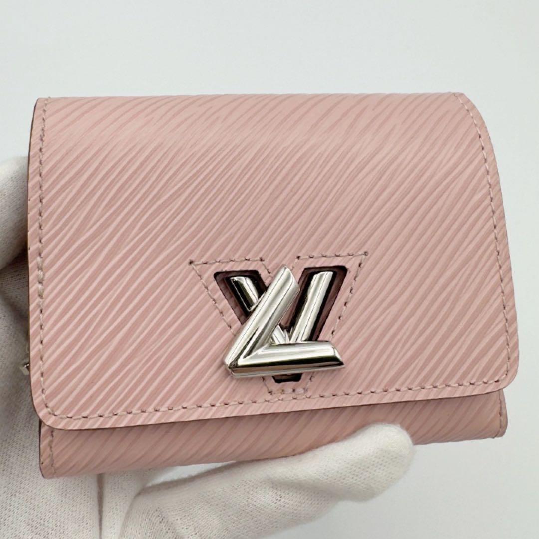 再値下げ☆美品VUITTONポルトフォイユツイスト♡ローズバレリーヌ長財布 未使用 ICチップ ヴィトン財布 ポルトフォイユ ツイストXS