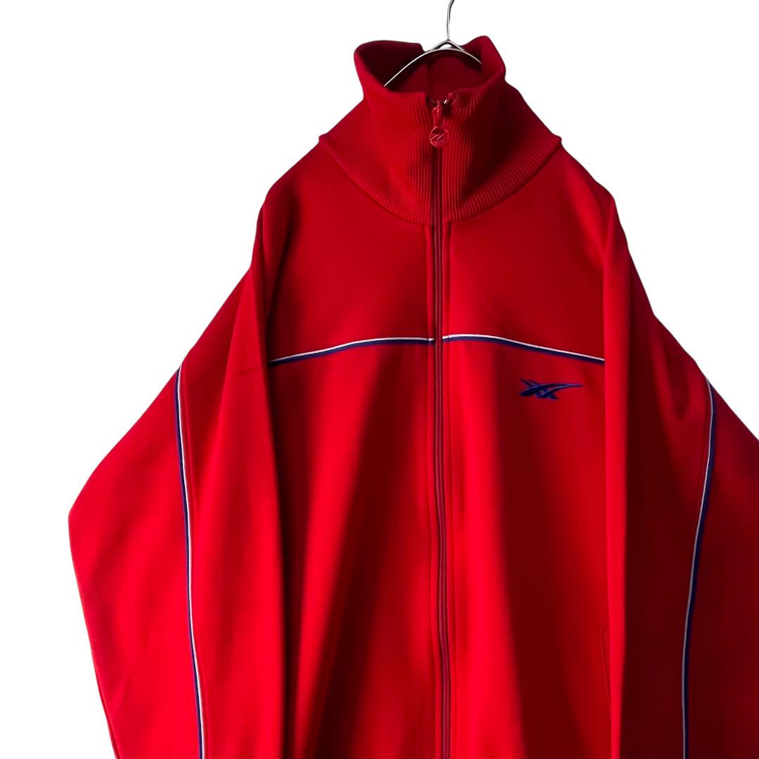 Vintage 80s asics track set-up unisex 赤
