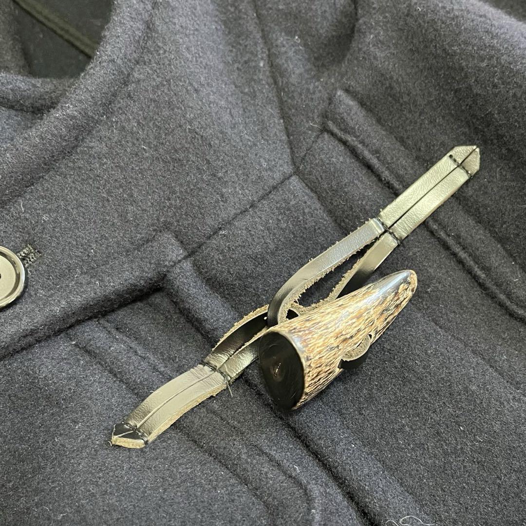 極美品✨オーシバル　ジーロンラムショートダッフルコート　ネイビー