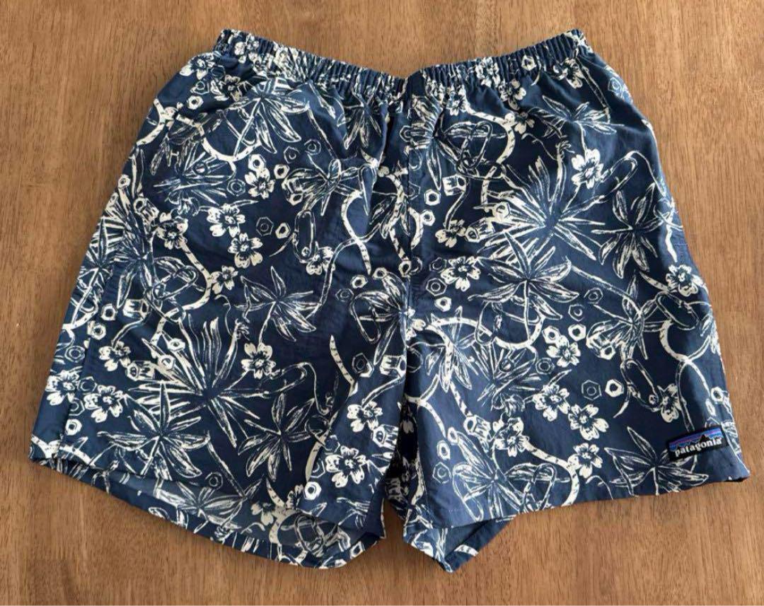 希少柄　Patagonia パタゴニア バギーズショーツ 5インチ XS 花柄