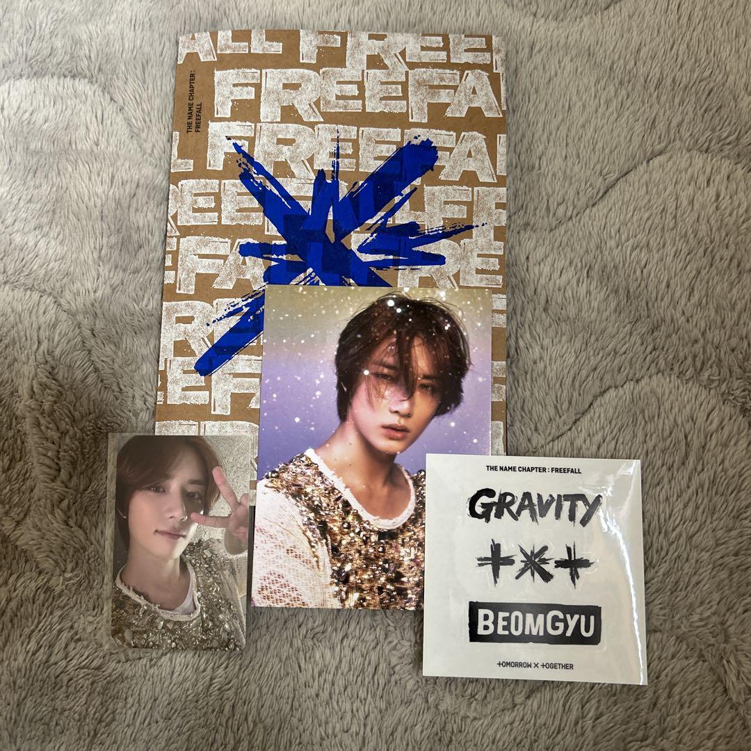 TXT FREEFALL GRAVITY ボムギュセット アルバム トレカ - メルカリ