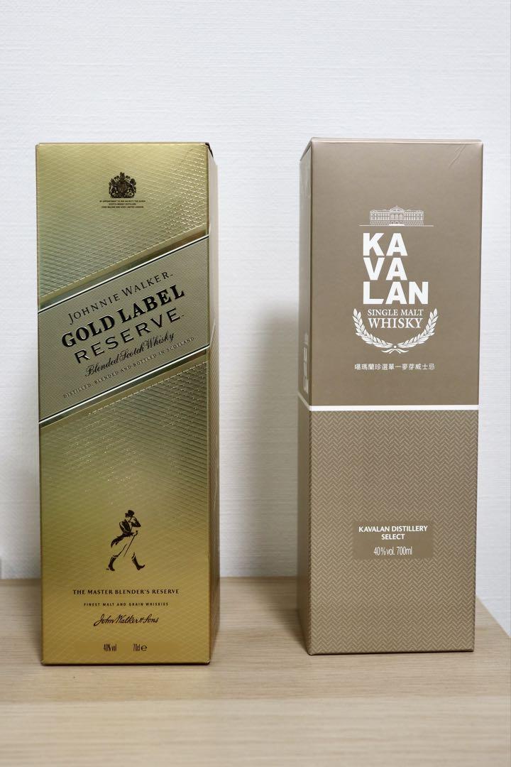 カバラン　ジョニーウォーカー　ウィスキー　2本セット