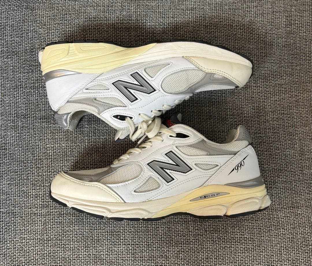 New Balance 990V3 Sea Salt 27.5cm27.5cm new balance