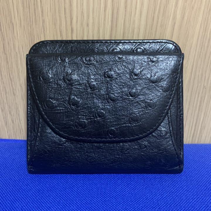 Denver 財布 折り財布 オーストリッチ