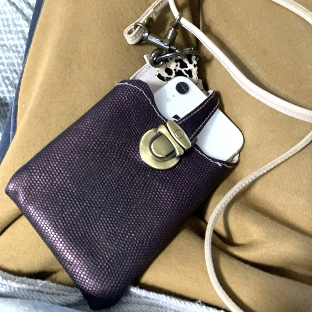 ハンドメイド 携帯ポーチ ハンドメイド 携帯ポーチ