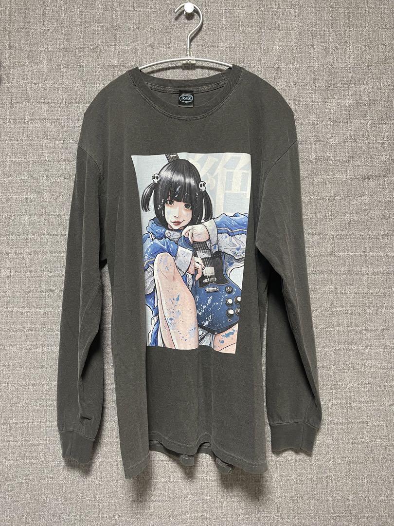絶対！ ano イラストロンT 浅野いにお グレー Lサイズ あの