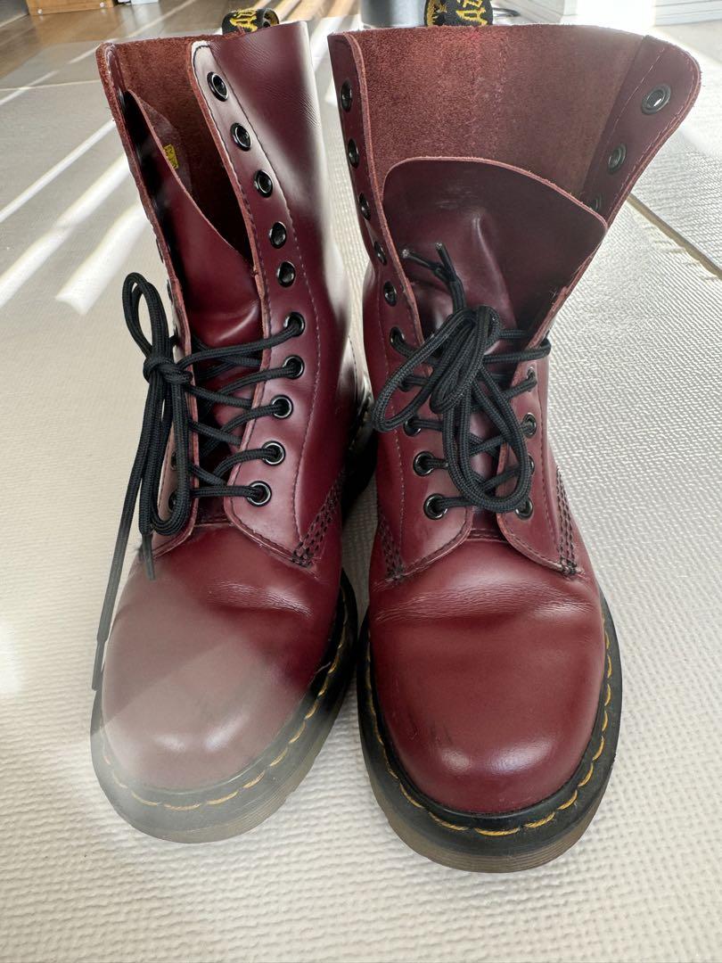 Dr.Martens  1490 10ホール ブーツ /チェリーレッド