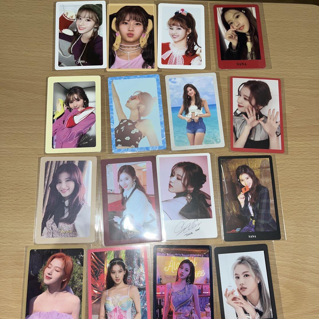 Amazon.co.jp: TWICE サナ トレカ セット CD : おもちゃ