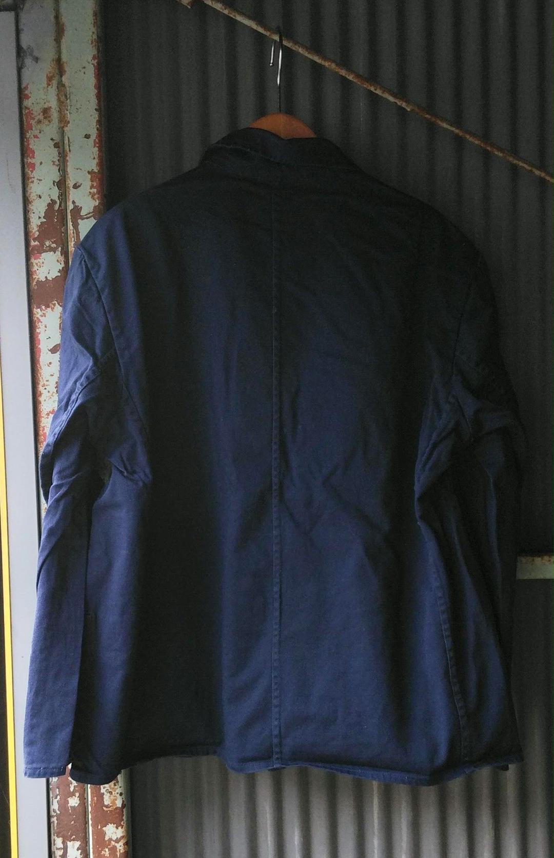 SANFOR ユーロアトリエジャケット NAVY系 ユーロワークジャケット 古着 SANFOR ユーロアトリエジャケット NAVY系 ユーロワークジャケット 古着