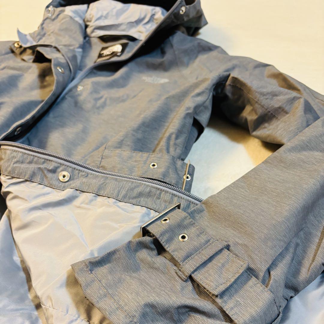 The North Face ノースフェイス フード付きスプリングコート グレー