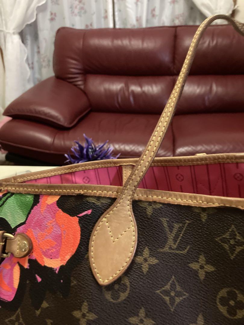 ルイ ヴィトン LV ネヴァーフルMM モノグラム・ローズ 薔薇 バラ