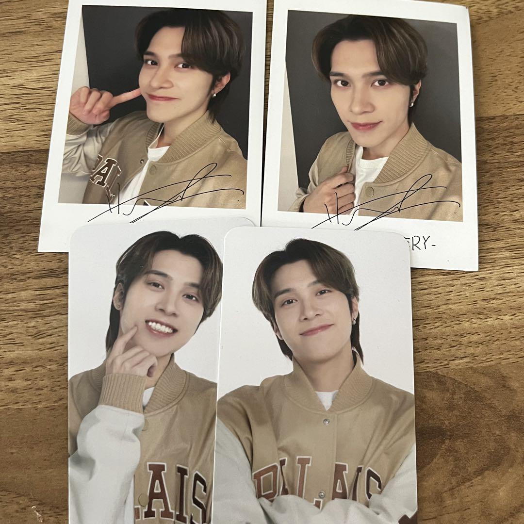 nct   kms 中華　サイン入り　ヘンドリー 　当選者限定ポラロイド nct ヘンドリー トレカ チェキ風ポラロイド 4枚 セット xyz