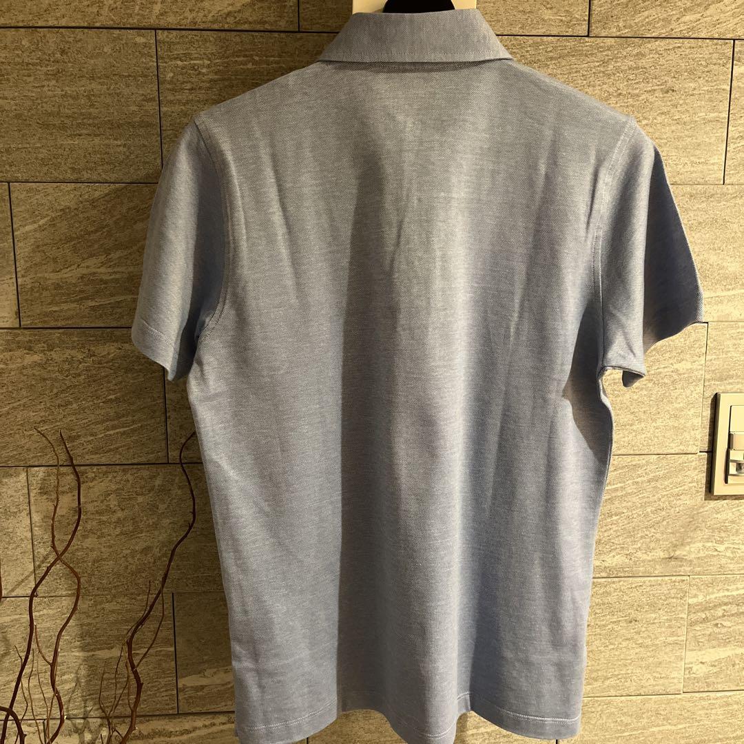 BEAMS F ポロシャツ　サックスブルー