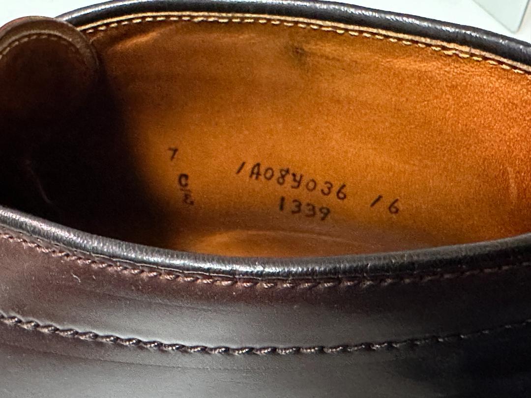 Alden オールデン ７E コードバン チャッカーブーツ 馬革 1339