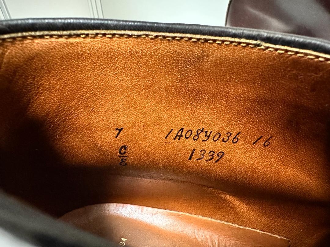 Alden オールデン ７E コードバン チャッカーブーツ 馬革 1339