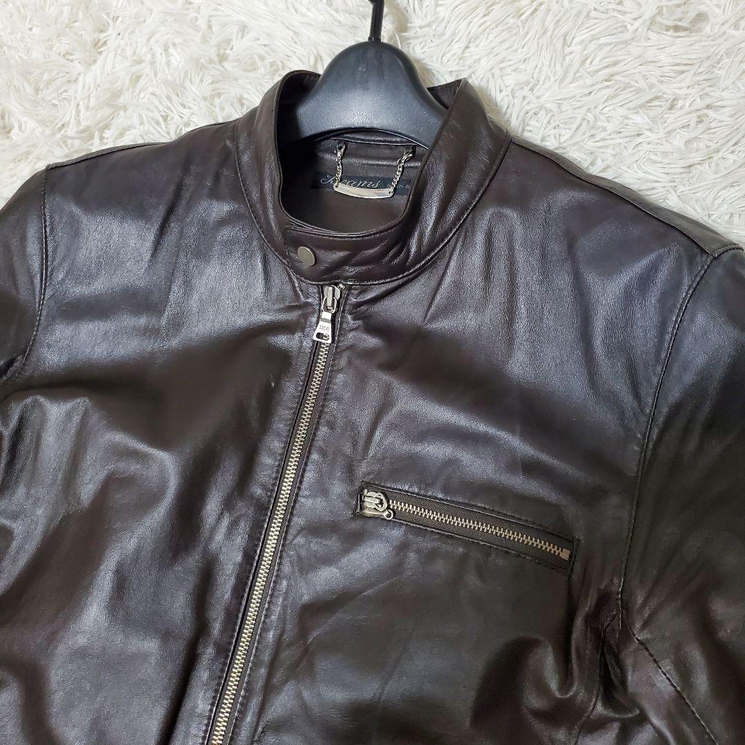 ラムレザー 薄手ライダース