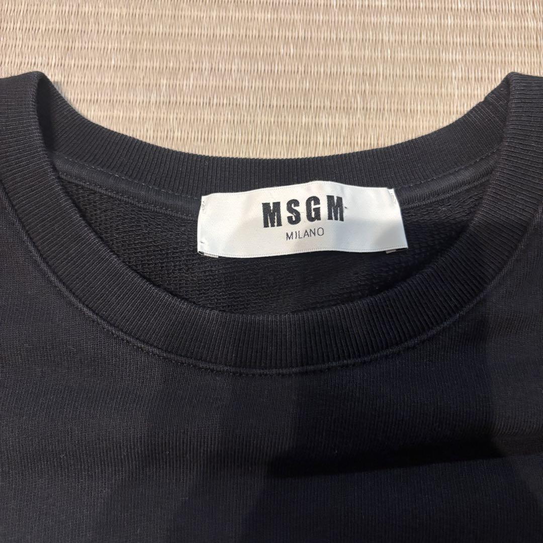 エムエスジーエム MSGM トレーナー スウェット メンズ スクープ